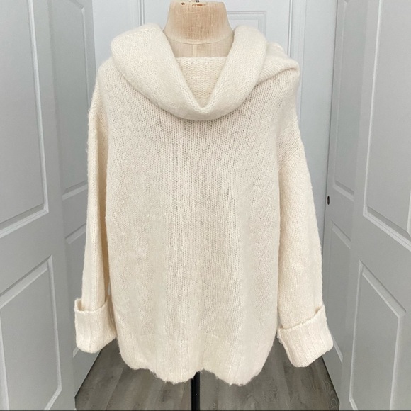 Vince Cowl Neck Alpaca Blend Sweater - Picture 9 of 9